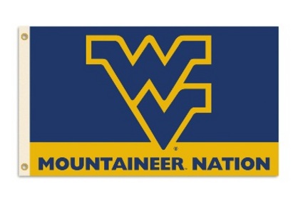 West Virginia Mountaineers "Mountaineer Nation" Premium 3' x 5' Flag