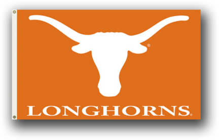 Texas Longhorns (Orange Background) Premium 3' x 5' Flag