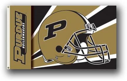 Purdue Boilermakers Premium 3' x 5' Helmet Flag