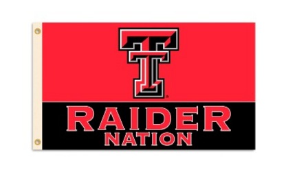 Texas Tech Red Raiders "Raider Nation" Premium 3' x 5' Flag
