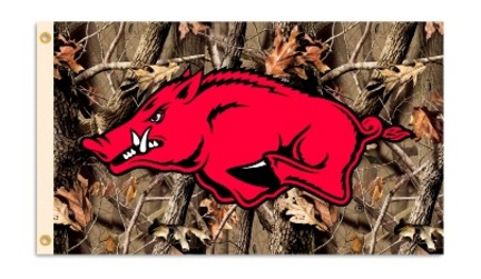 Arkansas Razorbacks Realtree Camouflage Premium 3' x 5' Flag