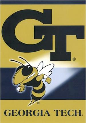 Georgia Tech Yellow Jackets Premium 28" x 40" Two-Sided Banner