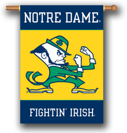 Notre Dame Fighting Irish Premium 28" x 40" Two Sided Banner