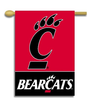 Cincinnati Bearcats Premium 28" x 40" Two Sided Banner