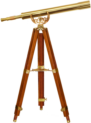 Anchormaster 32x80 Spyscope with Mahogany Floor Tripod