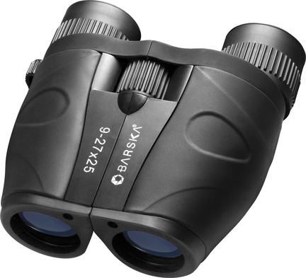 Gladiator 9-27x25 Zoom Binocular with Blue Lens