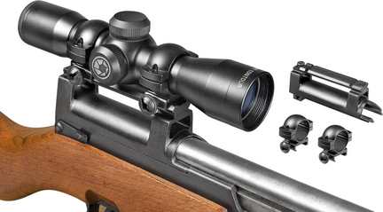 Compact Contour 4x32 Riflescope with 30/30 Reticle
