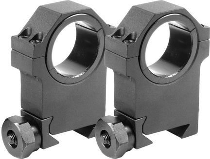 30mm X-High HD Weaver Style Mounting Rings with 1" Insert (Set of 2)