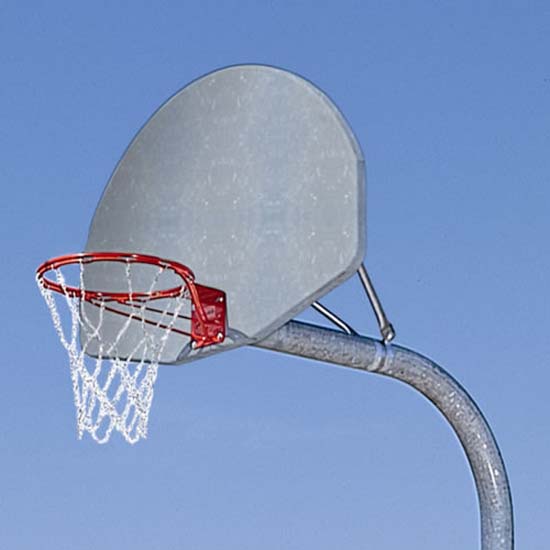 Aluminum Basketball Backboard Playground System with Lifetime Gooseneck and Rim