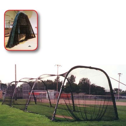 72' x 18' x 23' Collapsible Batting Tunnel