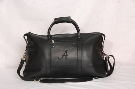 NCAA Alabama Crimson Tide Falls Canyon Cabin Leather Duffel / Bag