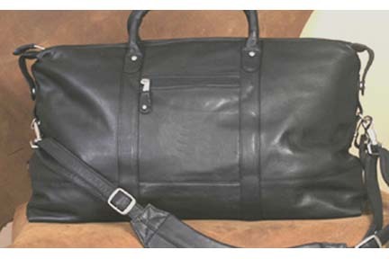 Falls Canyon Cabin Leather Duffel Bag