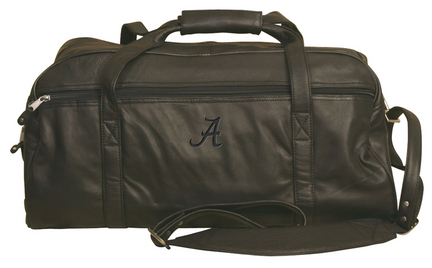 NCAA Alabama Crimson Tide Marble Canyon Leather Sport Duffel / Bag