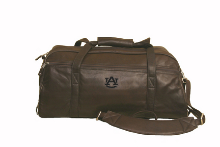 NCAA Auburn Tigers Marble Canyon Leather Sport Duffel / Bag