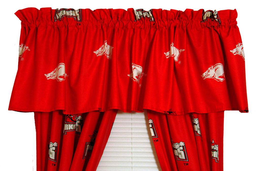 Arkansas Razorbacks Valance