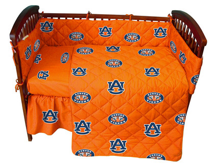 Auburn Tigers Baby Crib Set