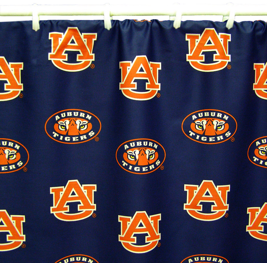 Auburn Tigers 70" x 72" Printed Shower Curtain