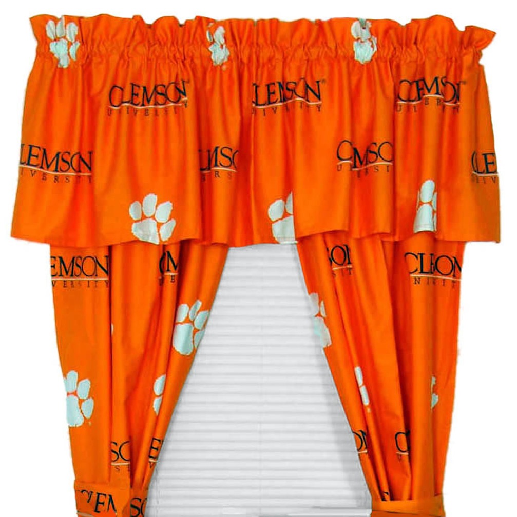 Clemson Tigers 63" Curtain