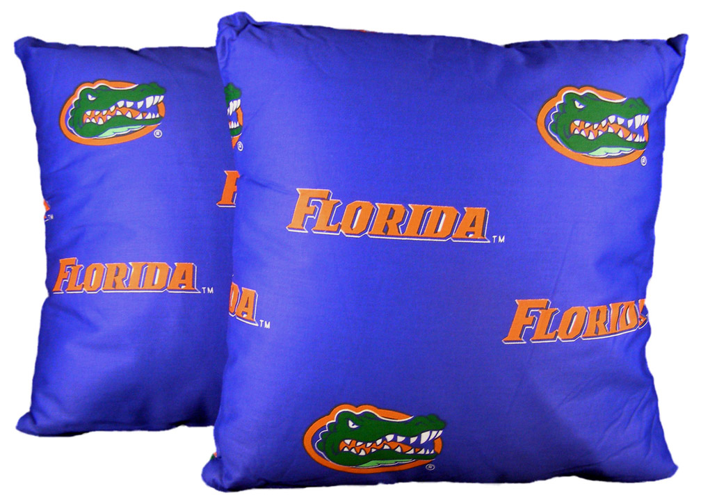 Florida Gators 16" x 16" Decorative Toss Pillow (Set of 2)