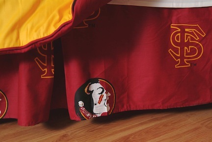 Florida State Seminoles Printed Dust Ruffle (Full)