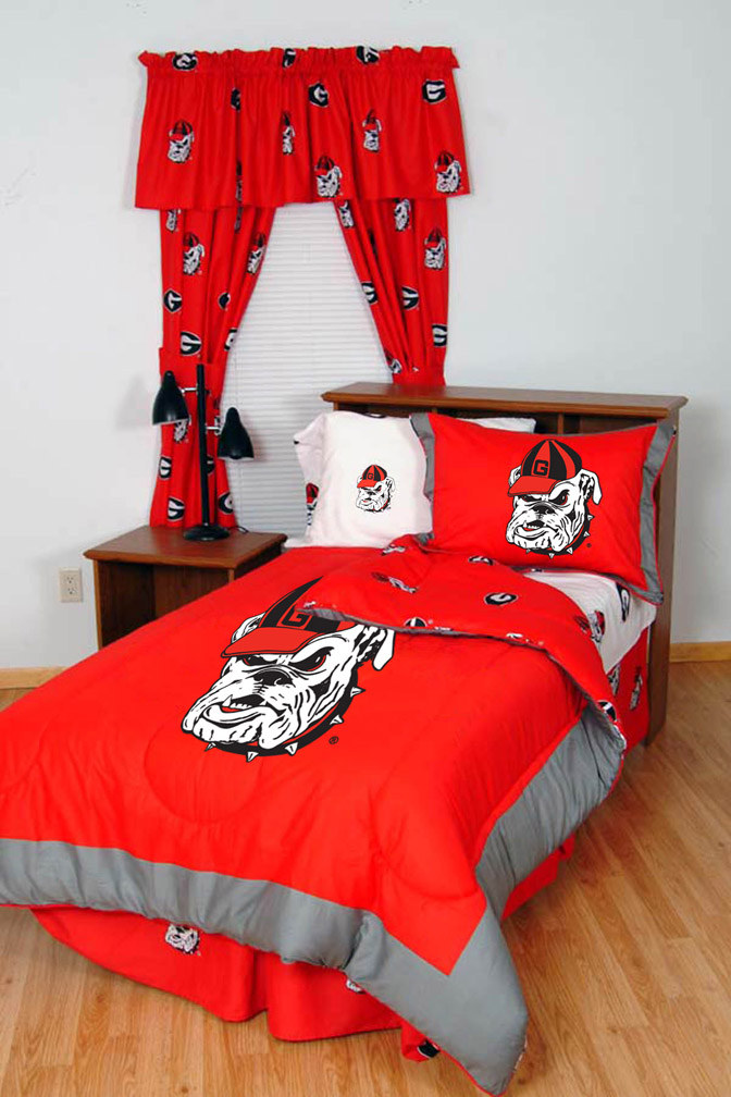 Georgia Bulldogs Bed-in-a-Bag with Reversible Comforter (Twin)