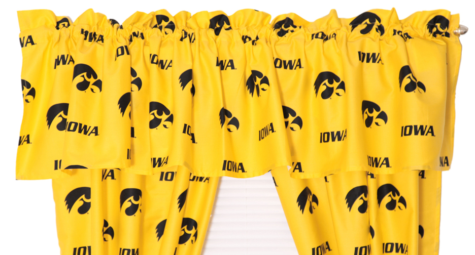 Iowa Hawkeyes Valance