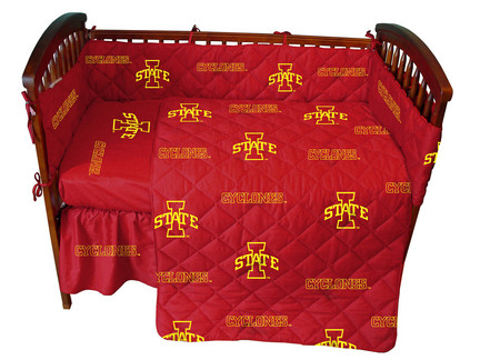 Iowa State Cyclones 5 Piece Baby Crib Set 