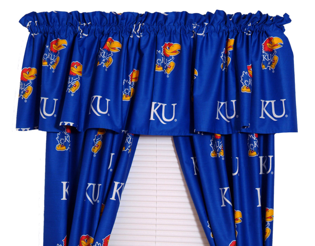 Kansas Jayhawks 84" Curtain