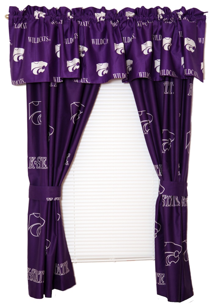 Kansas State Wildcats 63 " Curtain