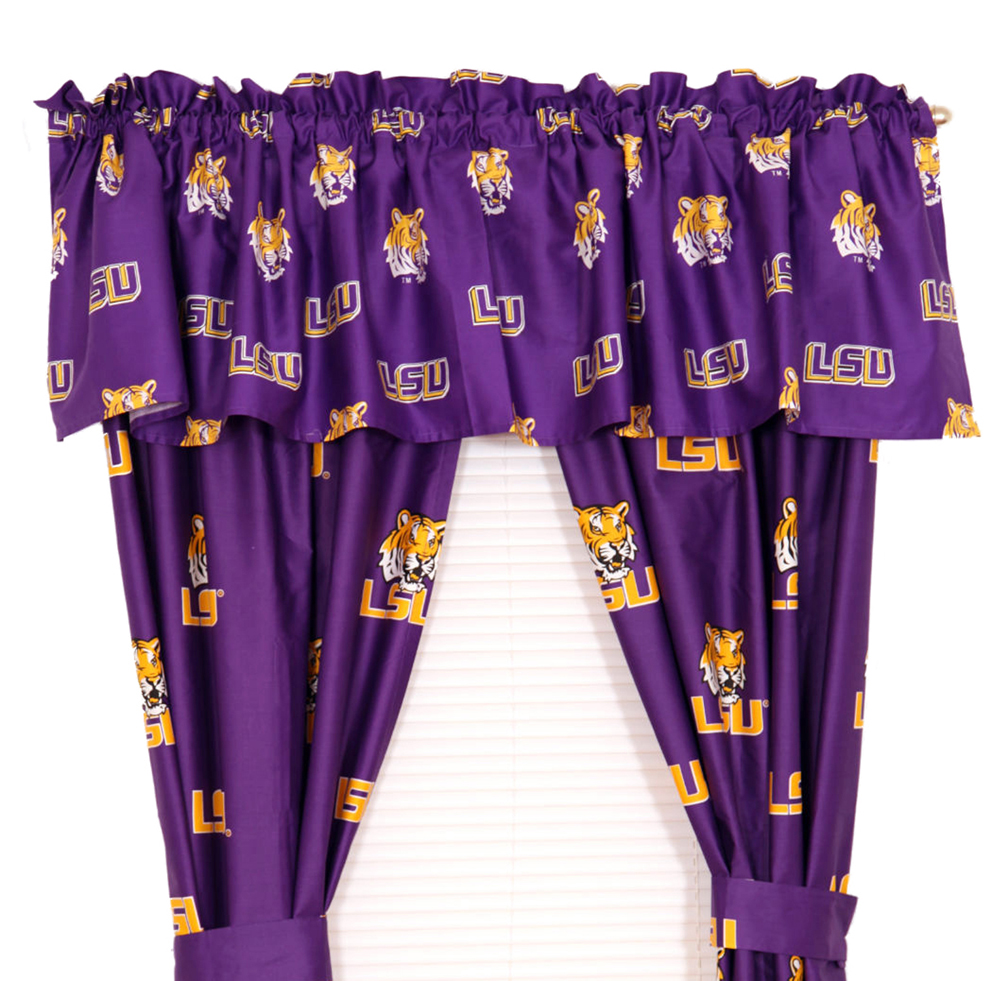 Louisiana State (LSU) Tigers 63" Curtain