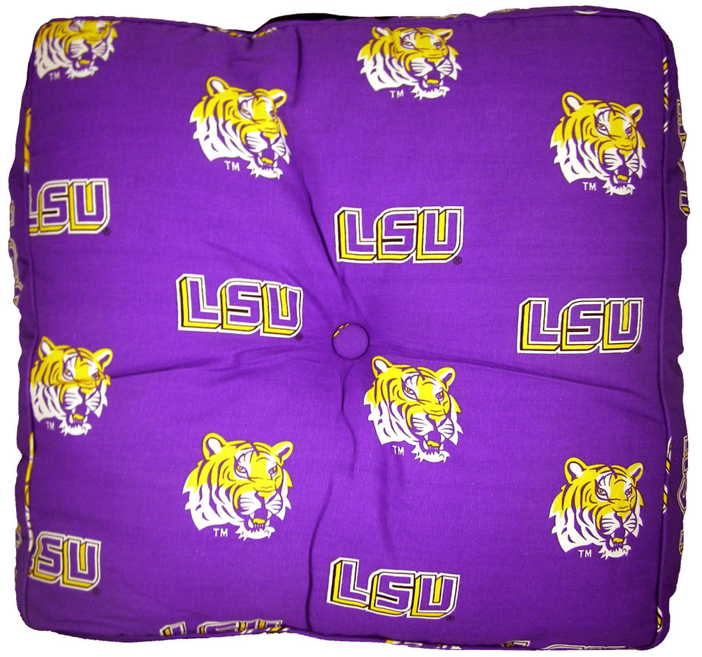 Louisiana State (LSU) Tigers 24" x 24" Floor Pillow