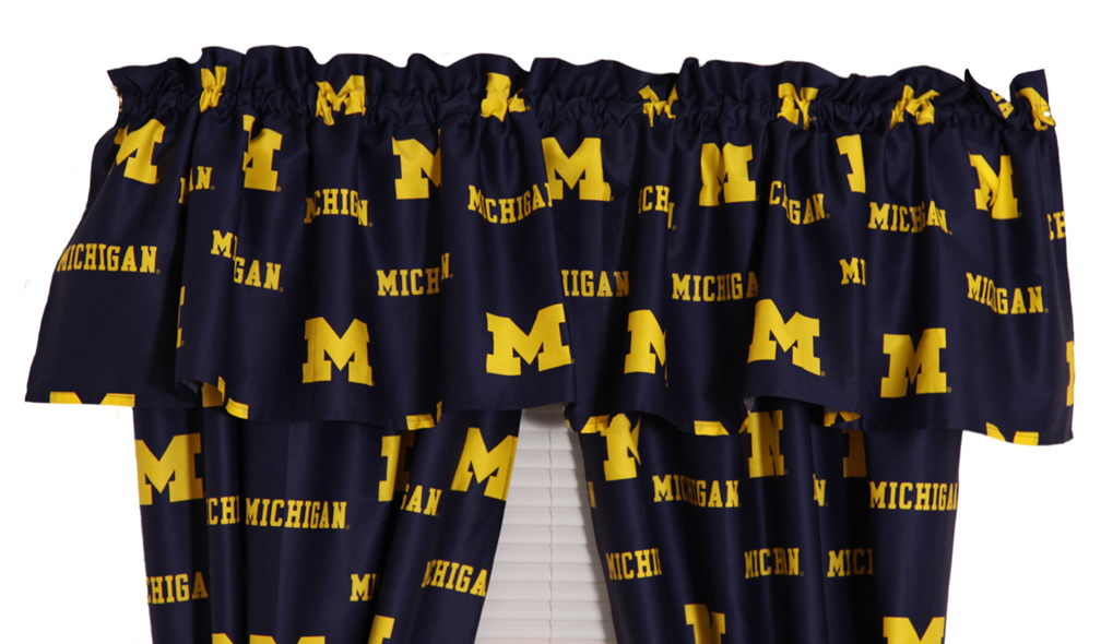 Michigan Wolverines Valance