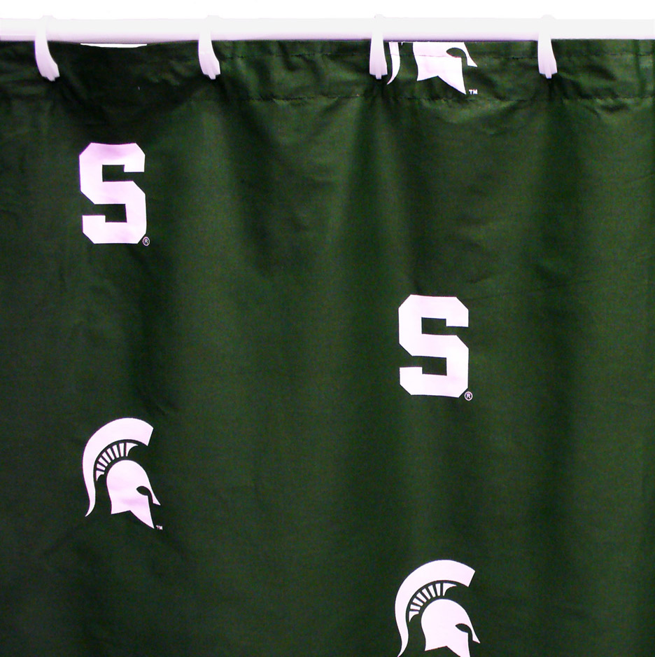 Michigan State Spartans 70" x 72" Printed Shower Curtain
