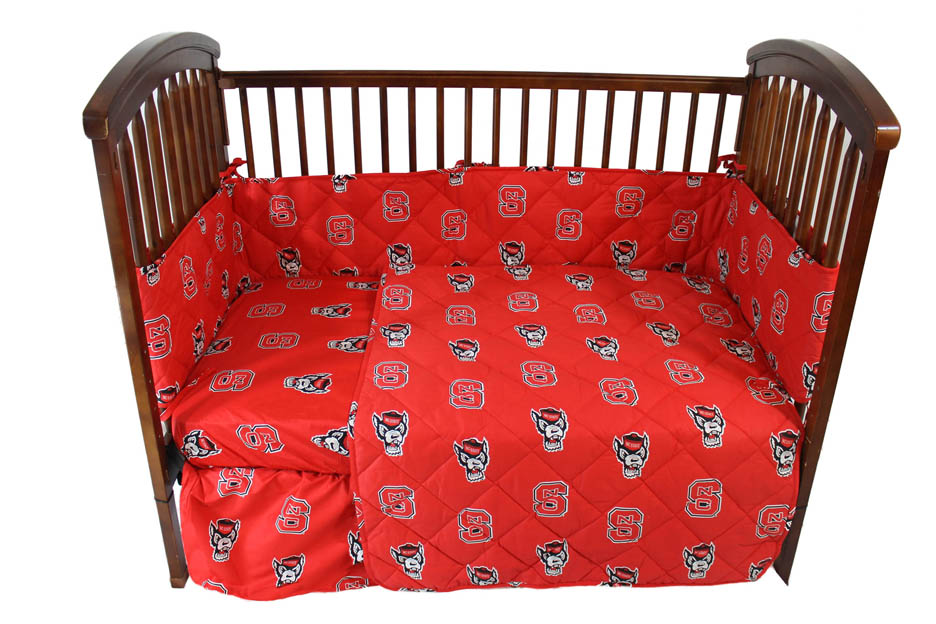 North Carolina State Wolfpack State Baby Crib Set