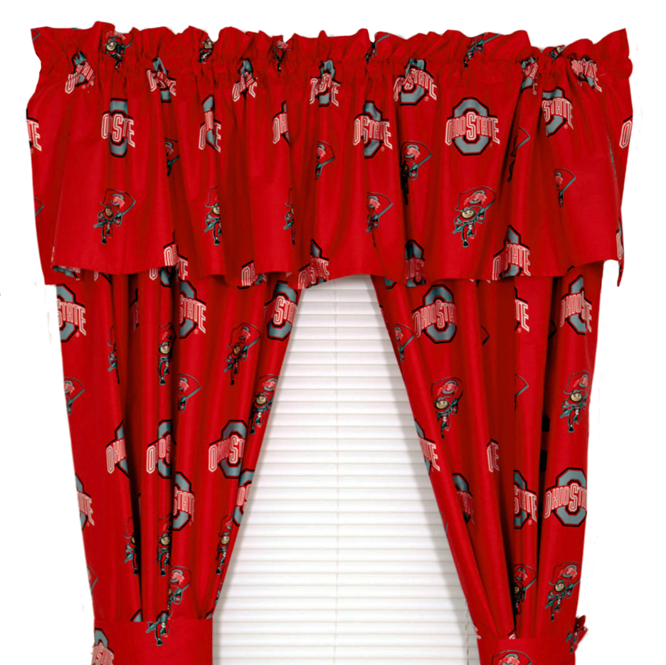 Ohio State Buckeyes Curtain Buckeyes Curtain Buckeyes