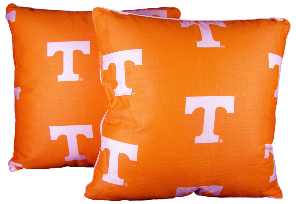 Tennessee Volunteers 16" x 16" Decorative Toss Pillow (Set of 2)