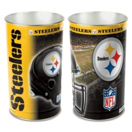 Pittsburgh Steelers 15" Waste Basket