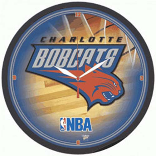 Charlotte Bobcats Wall Clock from WinCraft