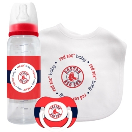 Boston Red Sox Baby Gift Set