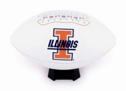 Illinois Fighting Illini Embroidered Full Size Football from Fotoball