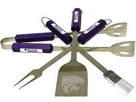 Kansas State Wildcats Grill BBQ Utensil Set