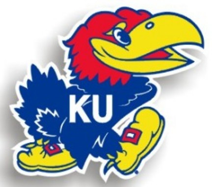 Kansas Jayhawks 12" Car Magnets - Set of 2