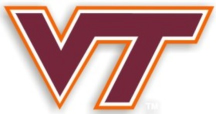 Virginia Tech Hokies 12" Car Magnets - Set of 2