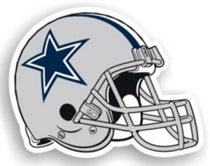 Dallas Cowboys 12" Helmet Car Magnets - Set of 2
