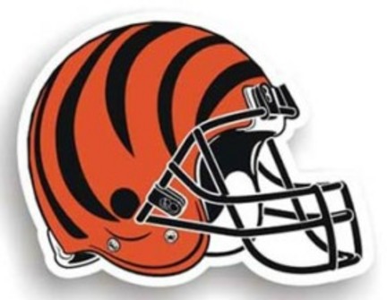 Cincinnati Bengals 12" Helmet Car Magnets - Set of 2