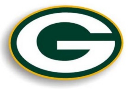 Green Bay Packers 12" Logo Car Magnets - Set of 2