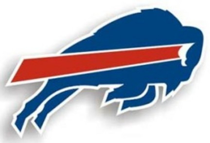 Buffalo Bills 12" Right Logo Car Magnets - Set of 2