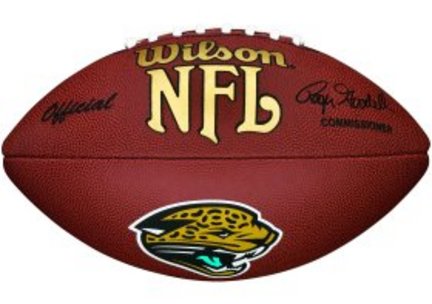 Jacksonville Jaguars Composite Football from Wilson