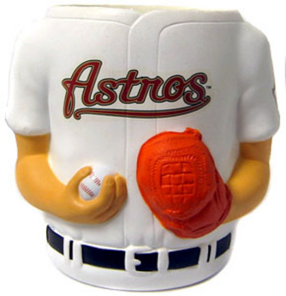 Houston Astros Jersey Can Coolers - Set of 4