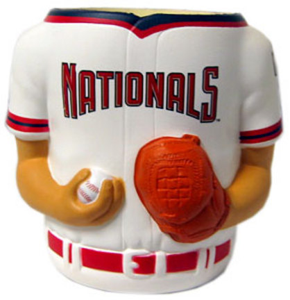 Washington Nationals Jersey Can Coolers - Set of 4
